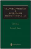 Glanville Williams & Dennis Baker Treatise of Criminal Law, Sixth Edition cover