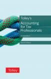 Tolley's Accounting for Tax Professionals Third edition cover